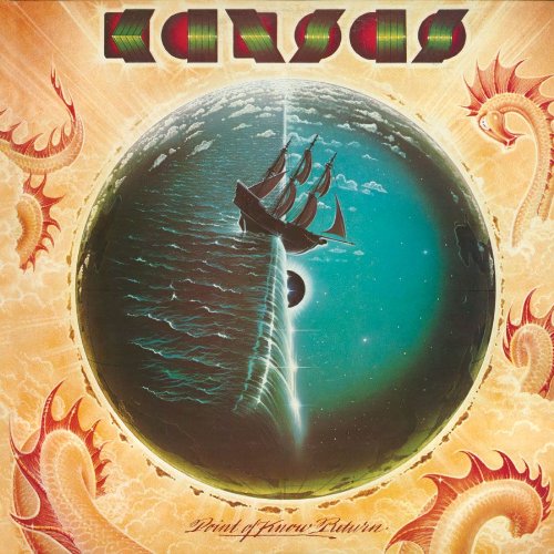 Kansas - 1977 Point of Know Return - LP  - 50 kr.